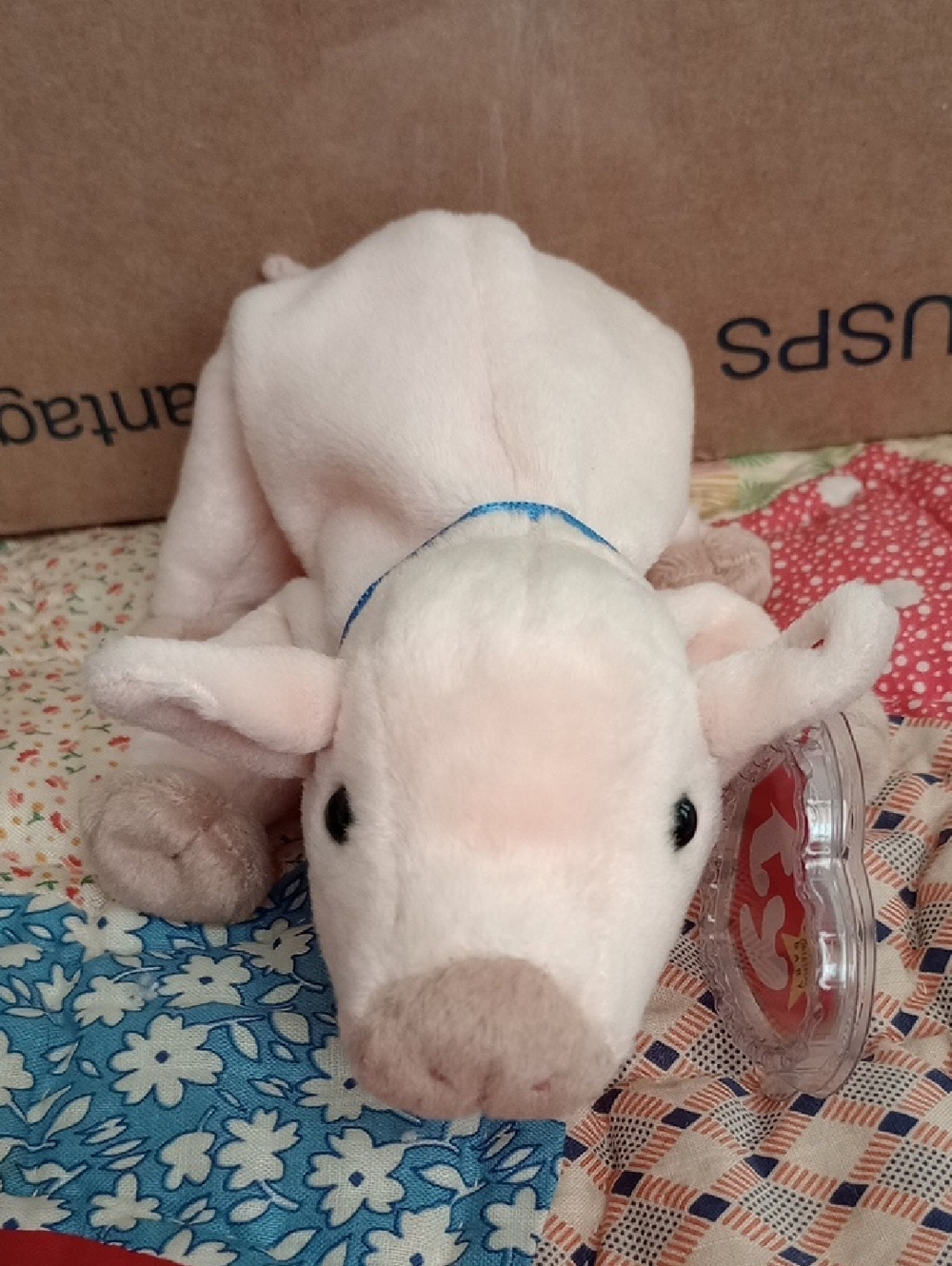 Bundle Only MNWT 2000 ORIGINAL TY BEANIE BABY "KNUCKLES" The Pig .PE Pellets